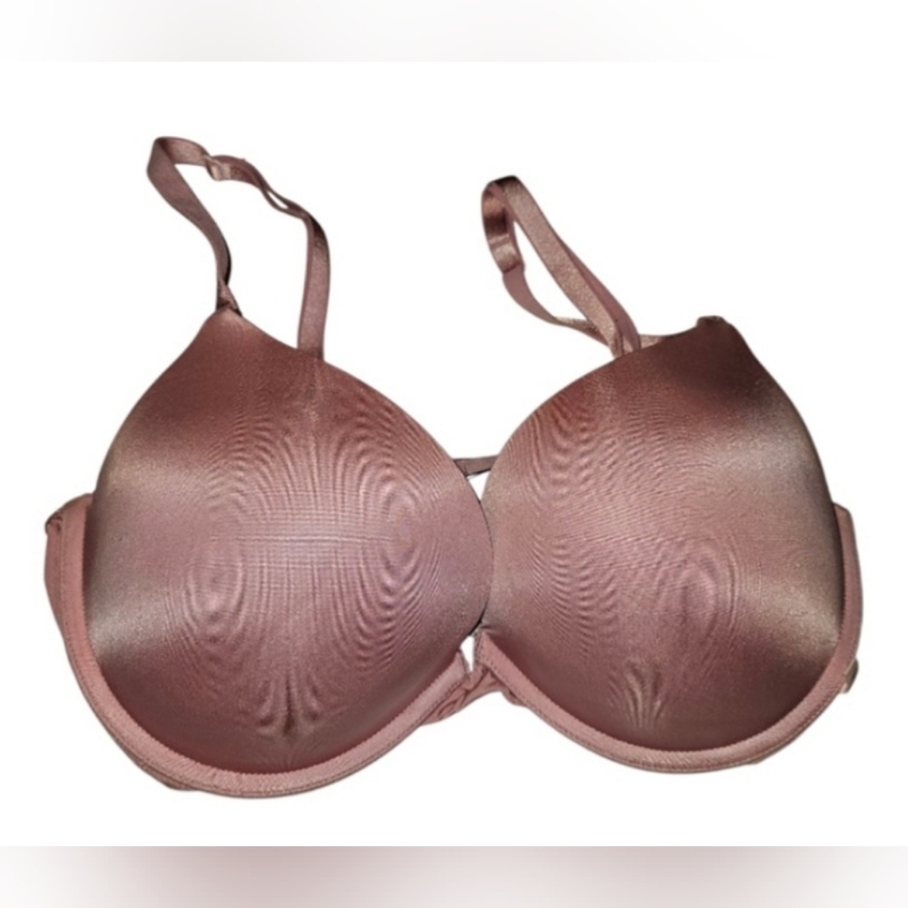 Victoria's Secret Bra Size 36D Mauve Pink Push Up Bra